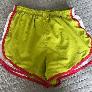 Yellow Nike Running Shorts
